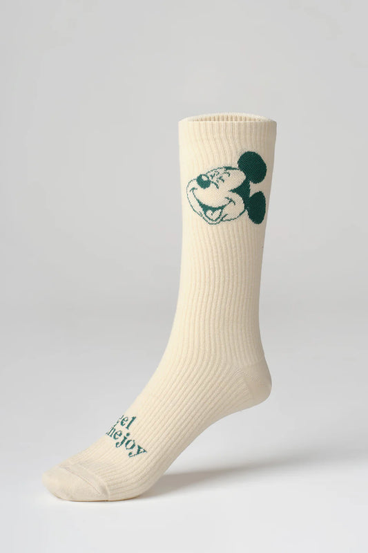 MICKEY OFF WHITE SOCKS