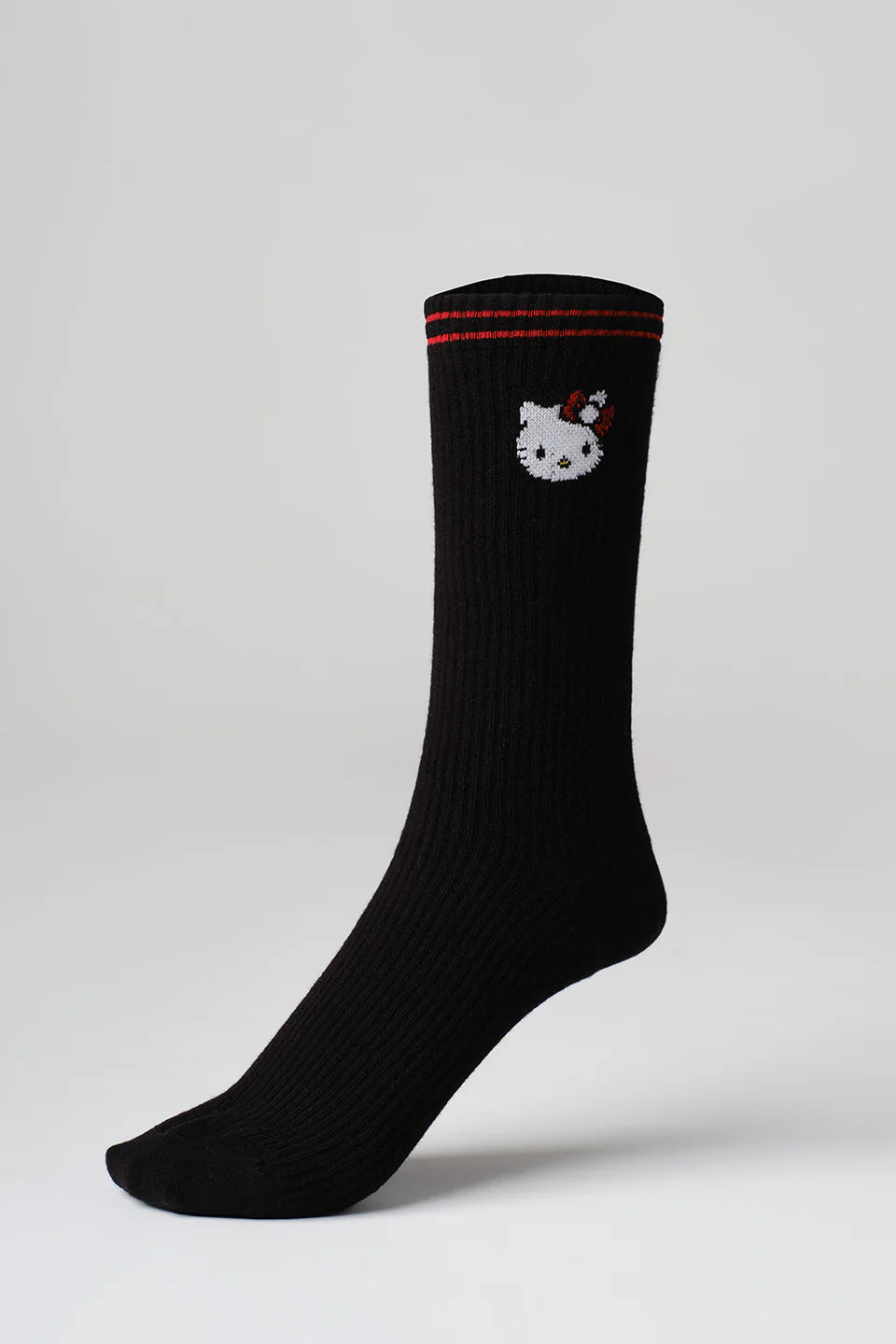 BLACK MOODY CAT SOCKS
